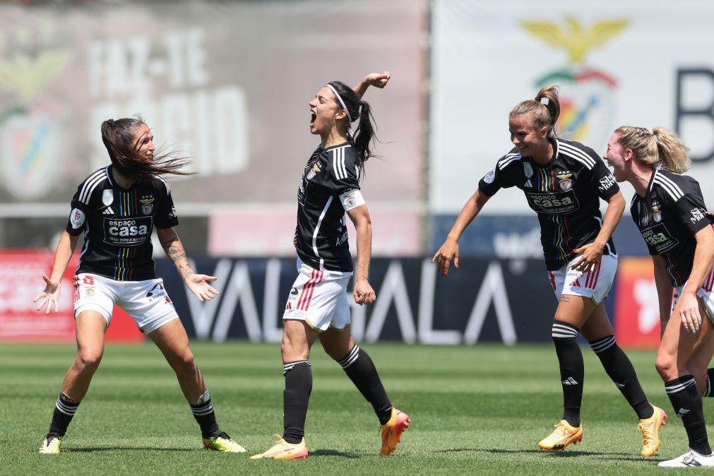 Benfica sagra se tetracampeão português feminino de futebol Impala