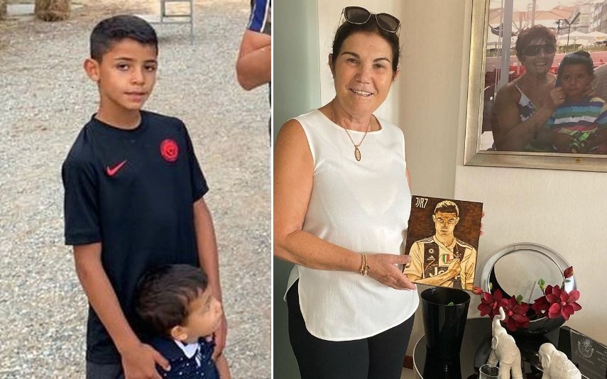 Tal Pai Tal Filho Dolores Aveiro Revela Foto Inédita De Cristiano Ronaldo E As Parecenças Estão