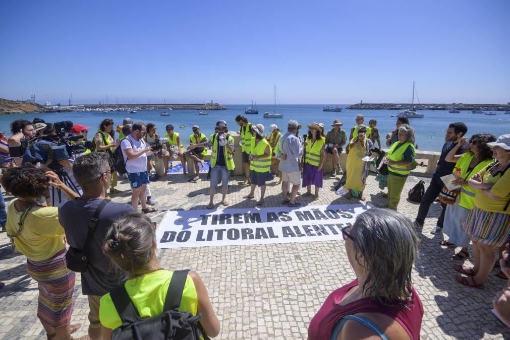 Plataforma ecologista protesta em Sines contra “exploração” do litoral alentejano
