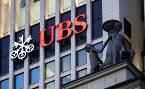 Lucros do banco suíço UBS sobem 11% para 4.167 ME no 1.º semestre