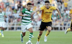 Sporting encerra pré-época com quinto empate frente ao Wolverhampton no Algarve