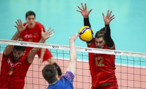 Portugal estreia-se com triunfo na qualificação para o Europeu de voleibol