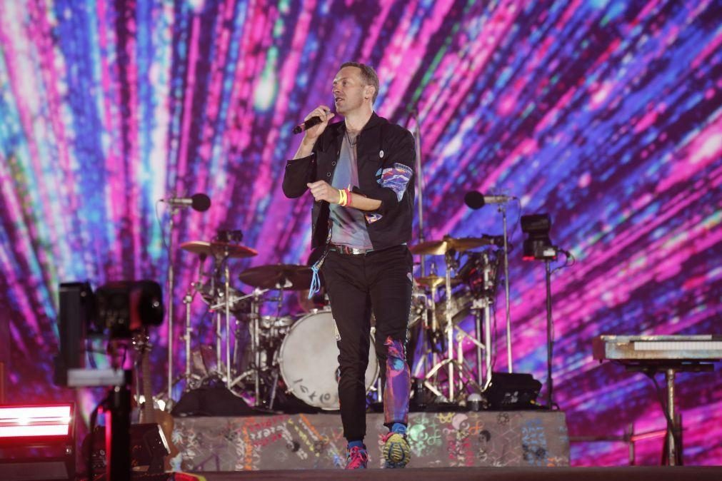 Coldplay anunciam nova data para concerto em Coimbra