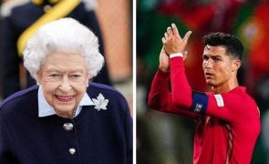 Cristiano Ronaldo presta homenagem à rainha Isabel II: “Perda insubstituível”