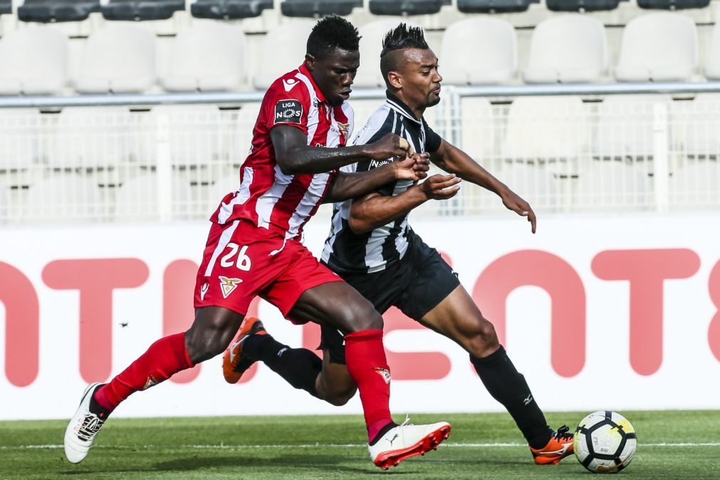 Golo de Fabrício vale ao Portimonense empate caseiro com Desportivo das Aves