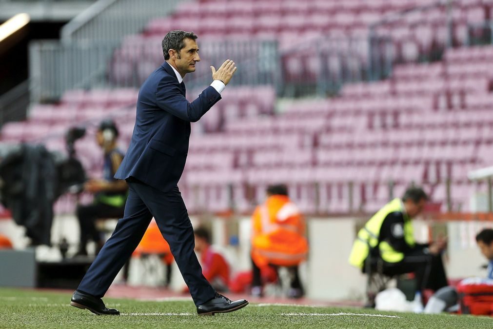 FC Barcelona: Valverde reconhece que foi