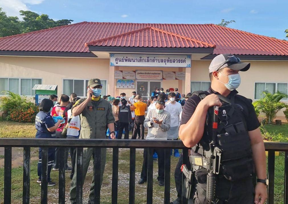 Balanço de ataque em creche tailandesa sobe para 35 mortos