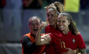 Portugal bate Islândia e continua na corrida ao Mundial feminino de 2023