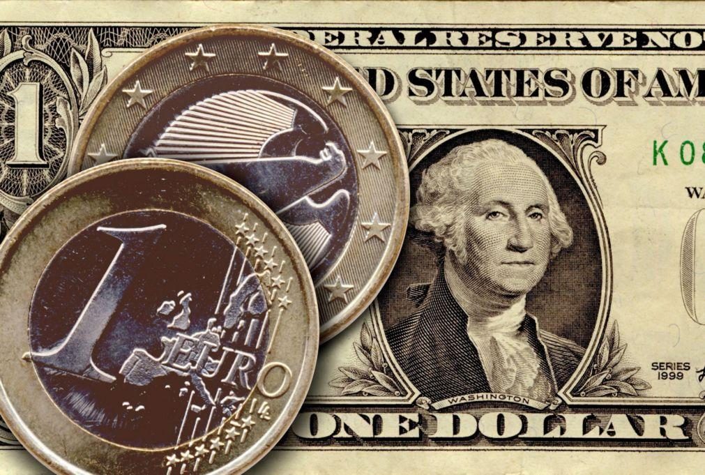 Euro negociado acima da paridade face ao dólar pela primeira vez desde setembro