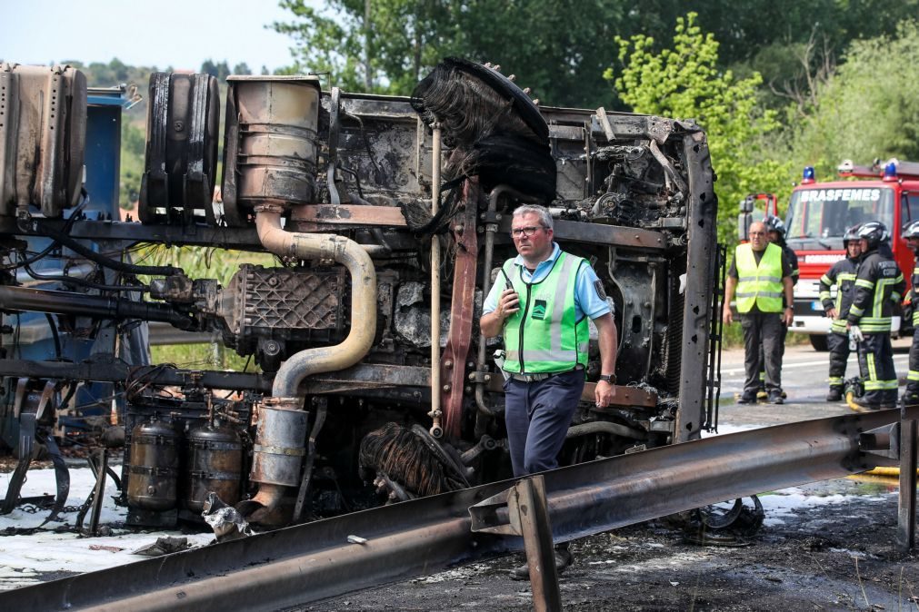 Mais de 18.000 acidentes rodoviários e 253 mortos até julho