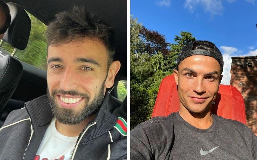 Cumprimento de Cristiano Ronaldo e Bruno Fernandes levanta 'mal-estar'. João Mário abre o jogo