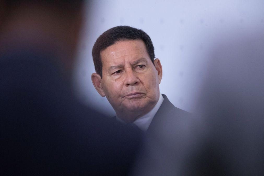 Vice-Presidente do Brasil Hamilton Mourão inicia hoje visita a Lisboa