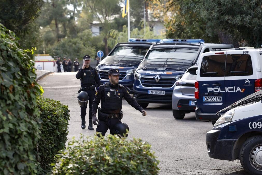 Um terceiro envelope com explosivos chega à base aérea espanhola de Torrejón