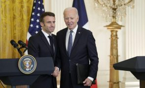 Biden e Macron manifestam sintonia quase total apesar dos diferendos