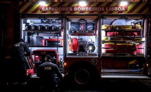 Bombeiros de Lisboa contabilizam 538 ocorrências e 20 desalojados