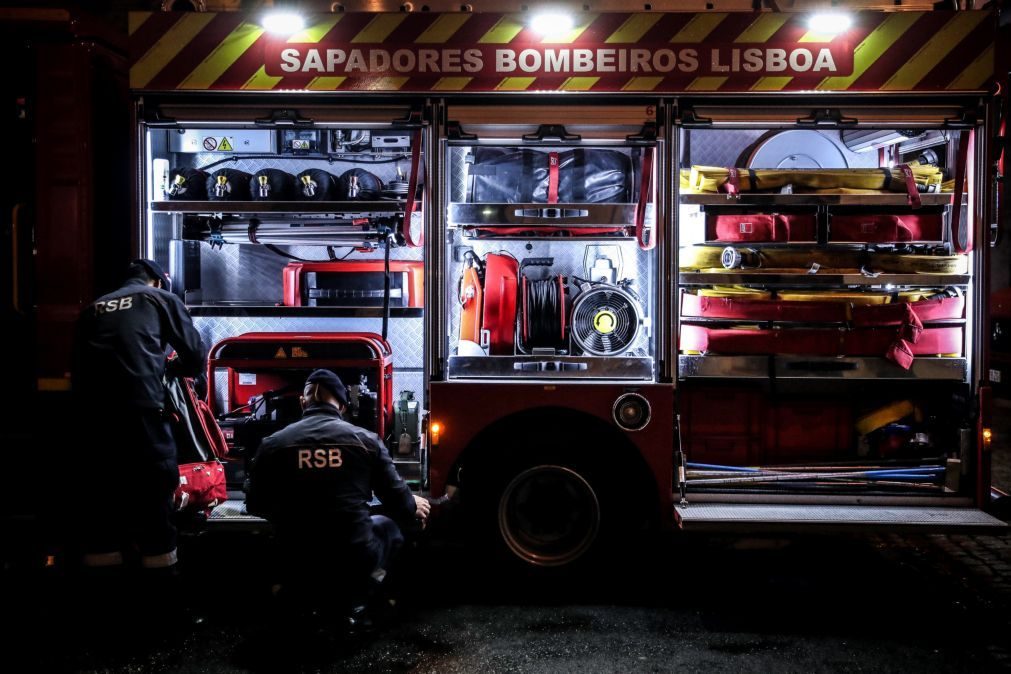 Bombeiros de Lisboa contabilizam 538 ocorrências e 20 desalojados