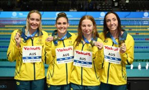 Austrália bate recorde mundial dos 4x200 metros livres femininos em piscina curta