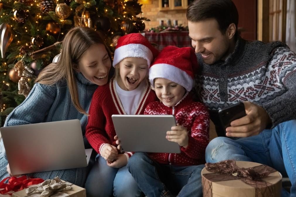 Natal: 4 em cada 5 pais gostavam que esta quadra fosse celebrada sem telemóveis