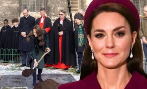 Kate Middleton homenageia Isabel II em local carregado de simbolismo