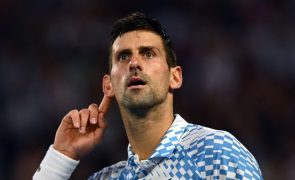 Open da Austrália: Djokovic ultrapassa Tommy Paul e garante 10.ª final