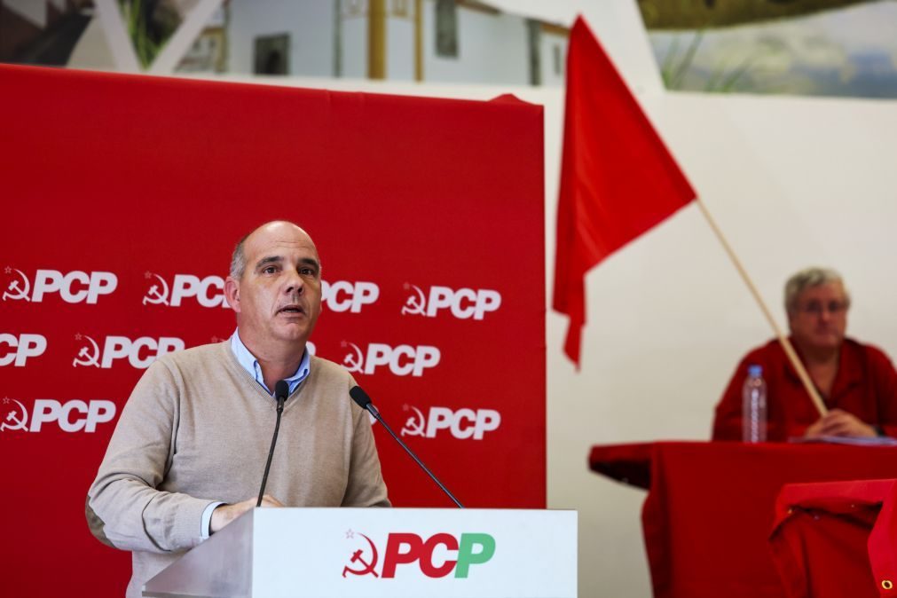 PCP desafia Costa a empenhar-se na paz se falta dinheiro por culpa da guerra
