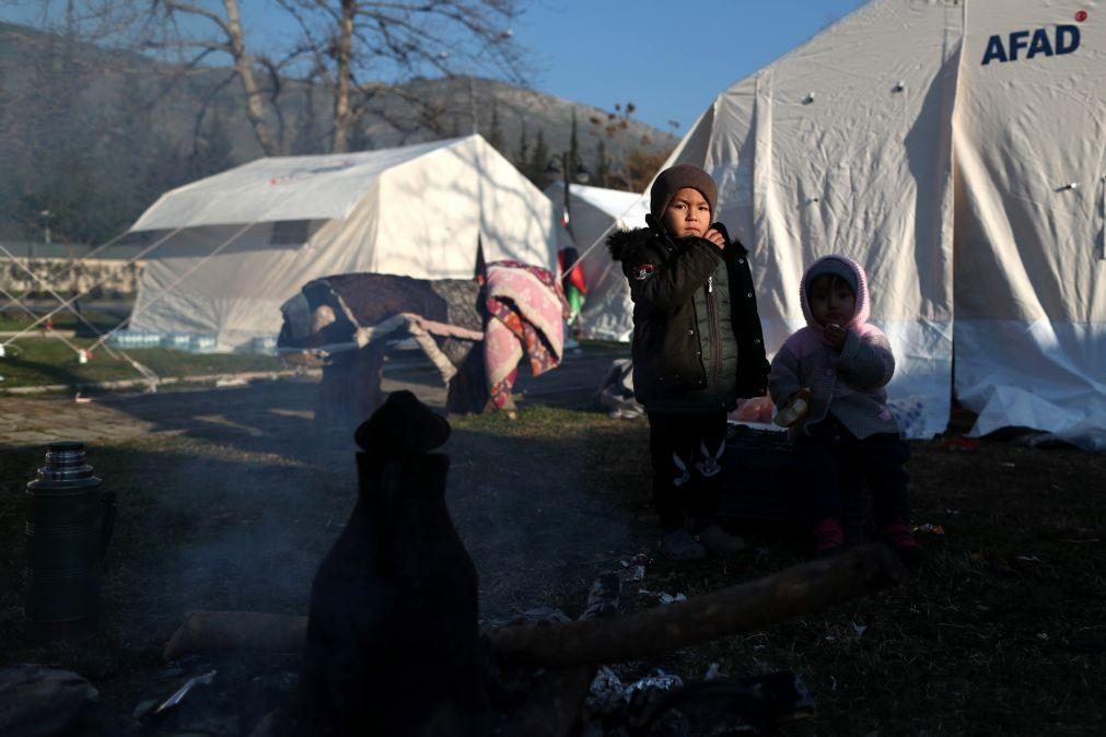 Turquia: mais de um terço dos afetados pelo sismo são crianças