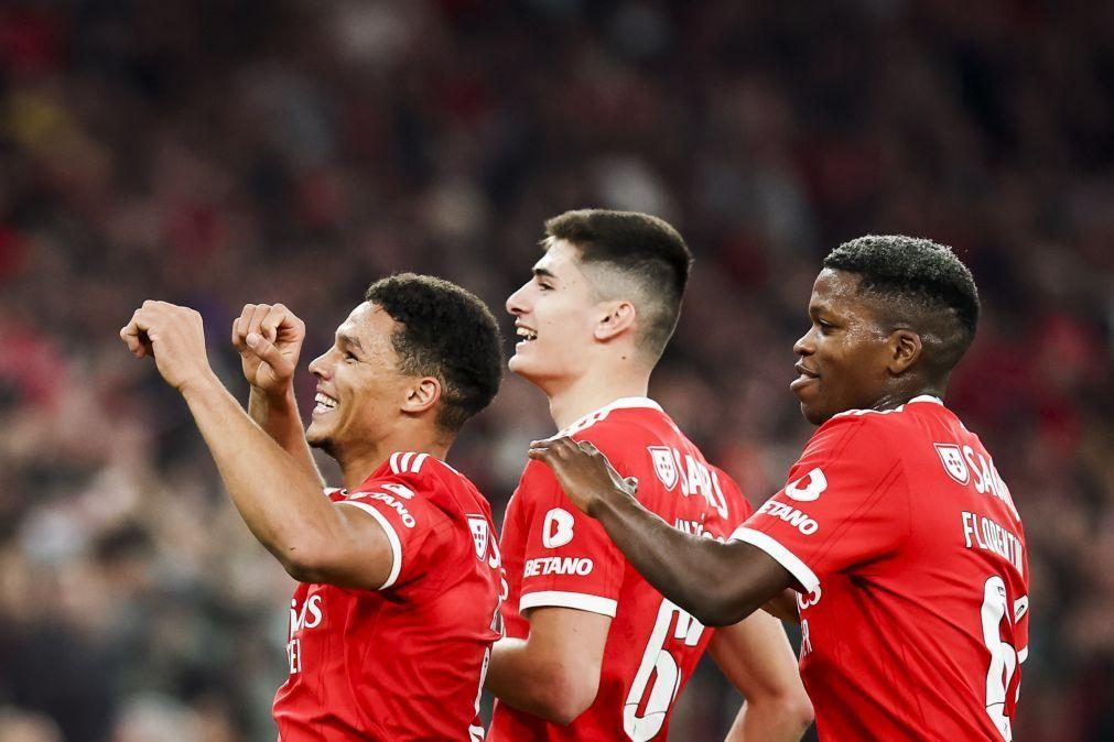 Benfica procura em Bruges dar primeiro passo para os 'quartos' da 'Champions'