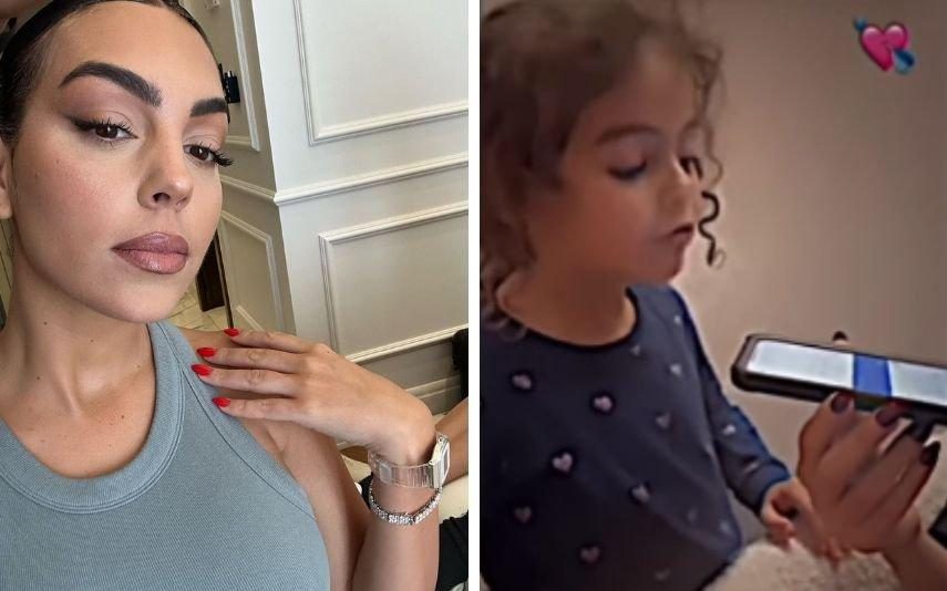 Georgina Rodriguez mostra Eva e Alana a falar árabe e o momento derrete corações