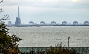 Ucrânia: Central nuclear de Zaporijia em 