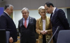 Líderes da UE saúdam acordo para entrega urgente de munições, incluindo mísseis à Ucrânia