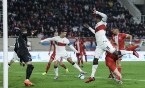 Euro2024: Portugal goleia no Luxemburgo por 4-0 ao intervalo