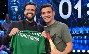 Pedro Gonçalves Jogador do Sporting mostra o seu lado mais descontraído no 'Vale Tudo'