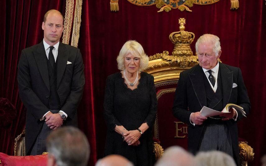 Rei Carlos III e príncipe William - Assinalam o fim de iniciativa em honra da rainha Isabel II