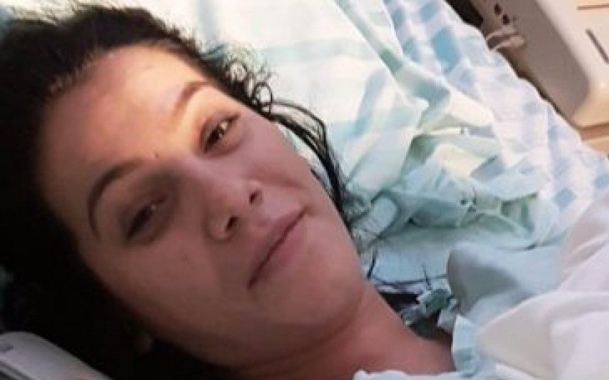 Andreia Machado já foi mãe! Veja a primeira imagem de mãe e filha