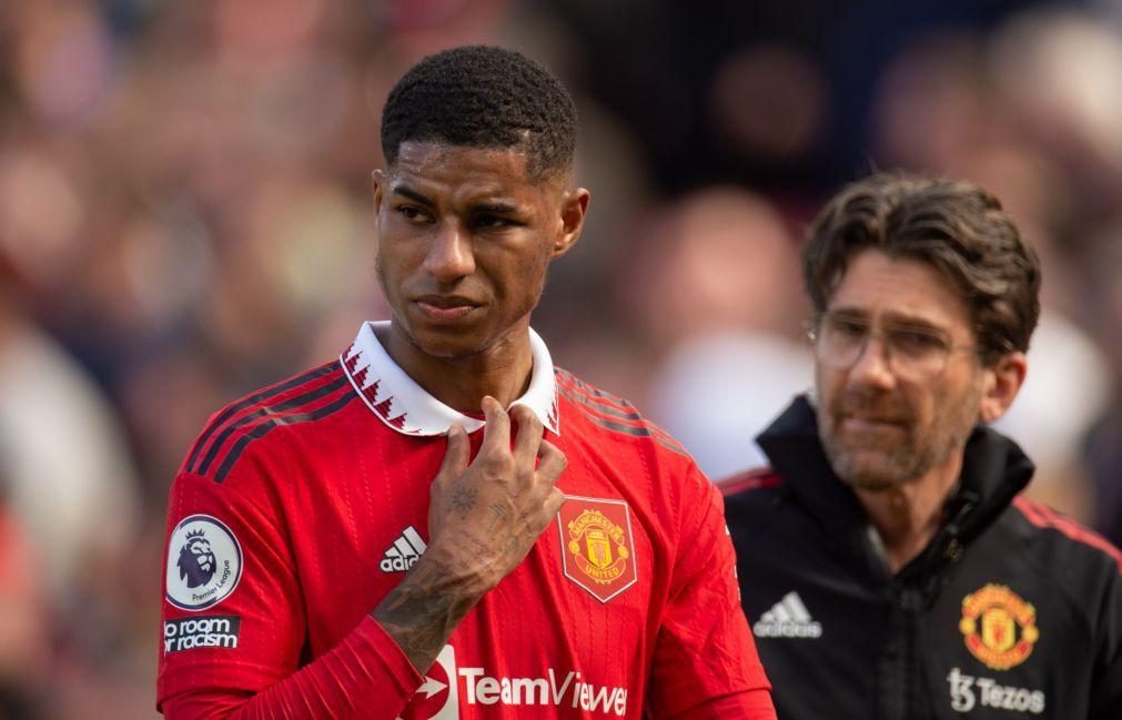 Marcus Rashford falha os próximos jogos do Manchester United devido a lesão