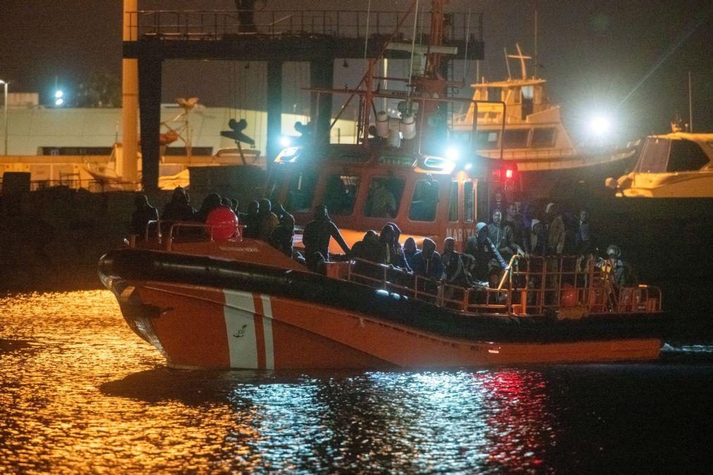 Pelo menos 235 migrantes são resgatados ao largo das Ilhas Canárias