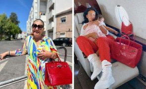 Dolores Aveiro 'Imita’ Georgina Rodríguez e usa mala de luxo que custa 20 mil euros