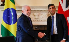 PM britânico recebe Lula da Silva e promete contribuição para Fundo Amazónia