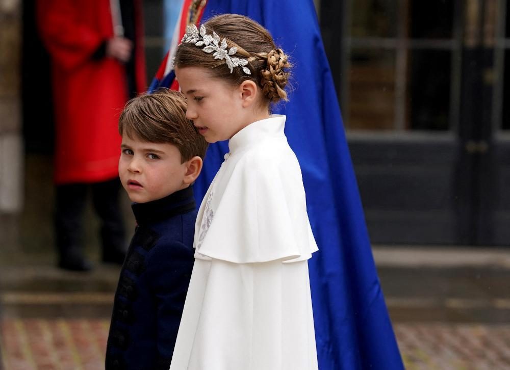 Coroação de Carlos III - Filhos de Kate e William roubam todas as atenções