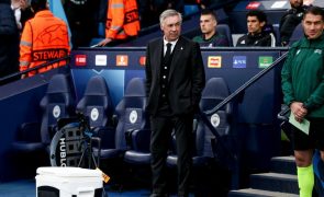 Carlo Ancelotti torna-se o treinador com mais jogos na 'Champions'