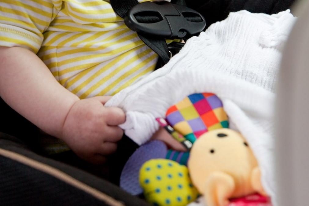 Bebé morre esquecida no carro pela mãe