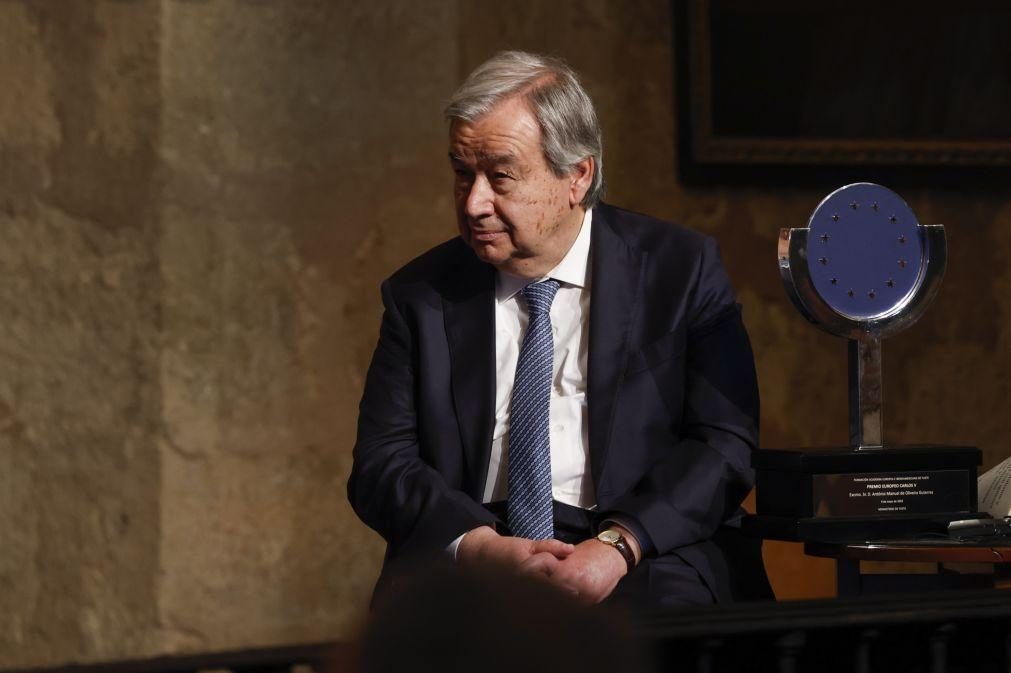 Guterres aponta retrocesso de 30% nas metas ODS e lacuna de 3,9 biliões de euros