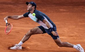 Tenista Nuno Borges desce para 80.º do ranking mundial, Alcaraz mantém liderança