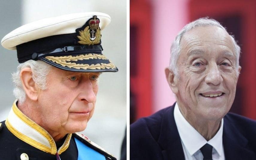 Marcelo Rebelo De Sousa Assinala 650 anos de aliança e condecora Carlos III em Londres