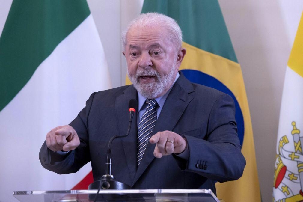 Lula promete acabar totalmente com a desflorestação da Amazónia até 2030