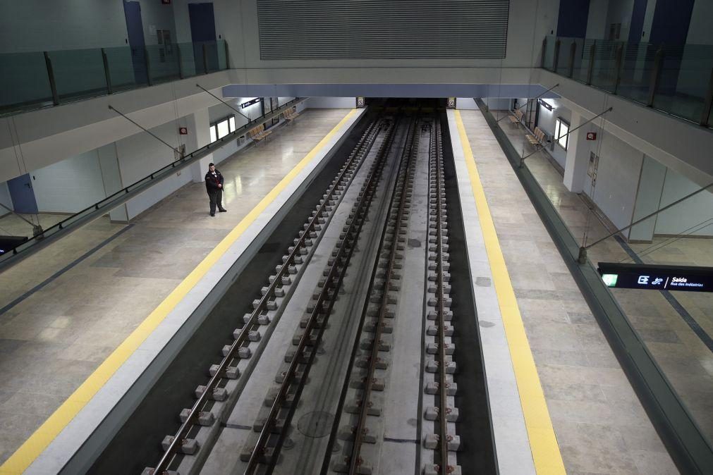 Linhas Amarela e Verde do metro de Lisboa encerradas até às 12:00