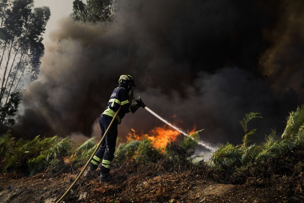 Incêndio em Lordelo sofre reativação e é combatido por 111 operacionais