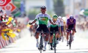 Leangel Linarez vence primeira etapa ao sprint da Volta a Portugal, Rafael Reis segue líder