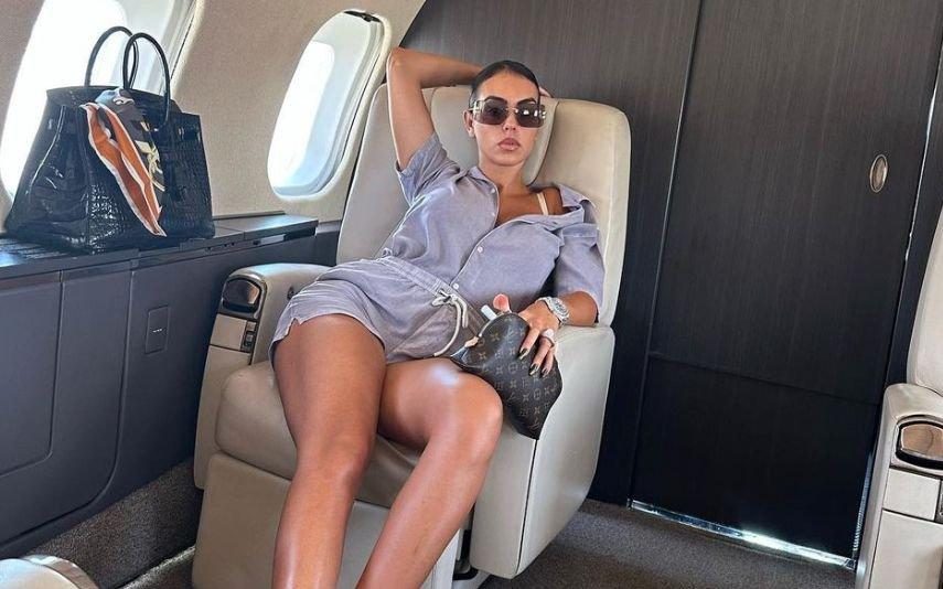 Georgina Rodriguez Emocionada ao voltar ao local onde começou a namorar com Ronaldo