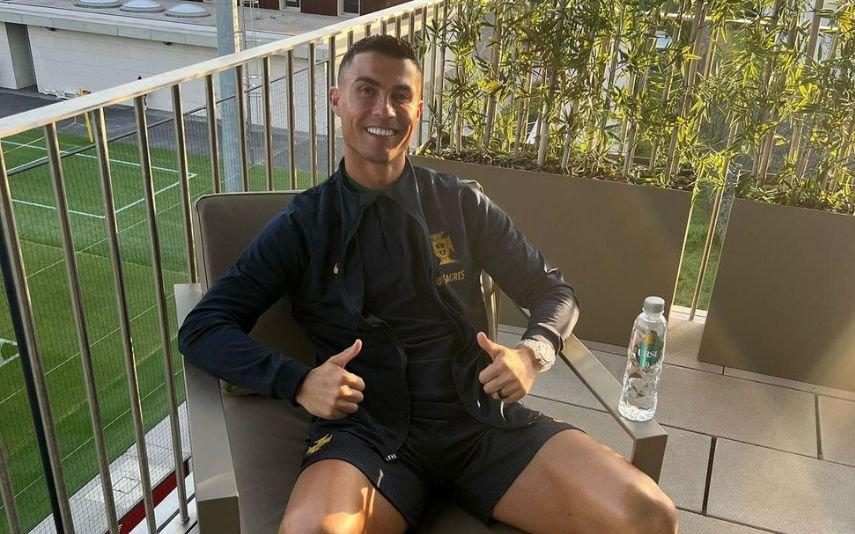 Cristiano Ronaldo Usa fato de treino de aspeto 'roto', mas com valor milionário!